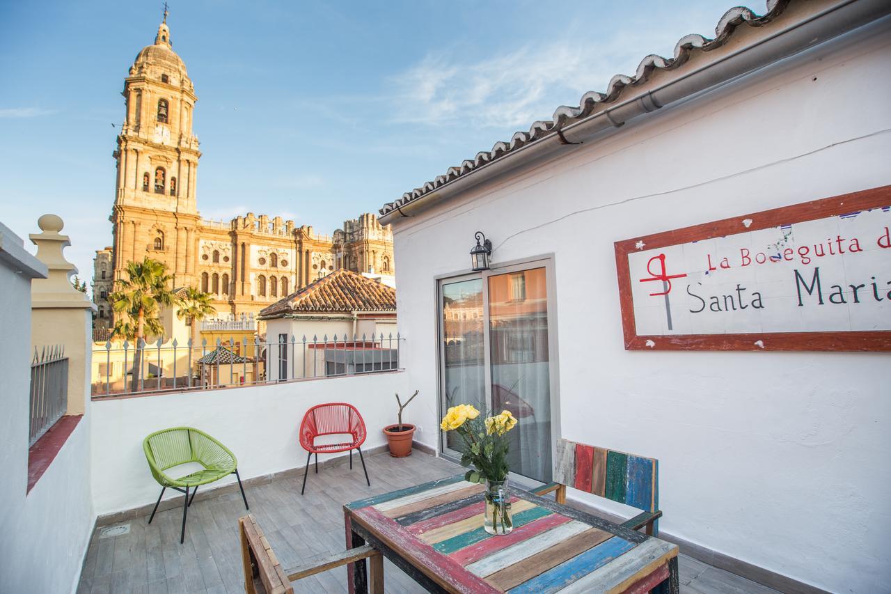 Apartamentos Catedral Малага Екстериор снимка