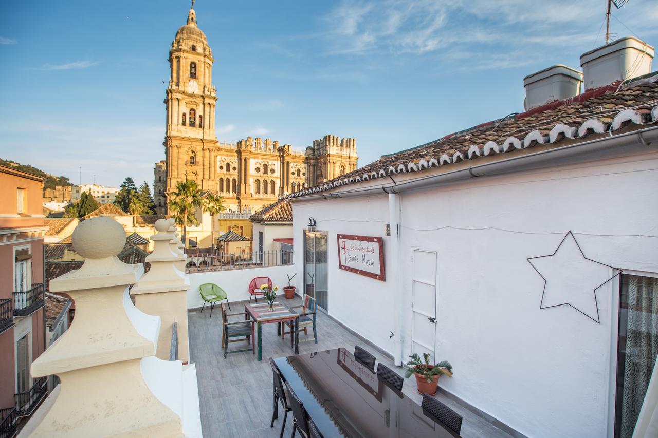 Apartamentos Catedral Малага Екстериор снимка